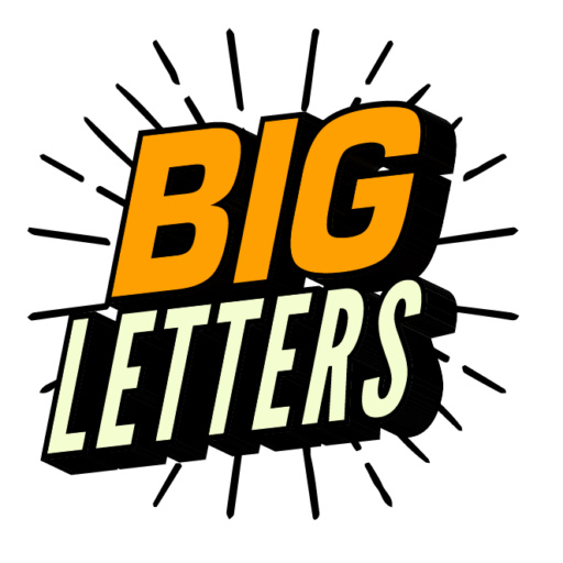 Big Letters 3D - BigLetters.Online